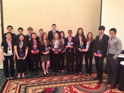 Members of BPA recently competed at the State Leadership Conference in Oakbrook. Students pictured here won awards. (Photo courtesy of Gwendolyn Wells)