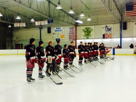 Varsity Hockey defeats Waubonsie Valley on Senior Night