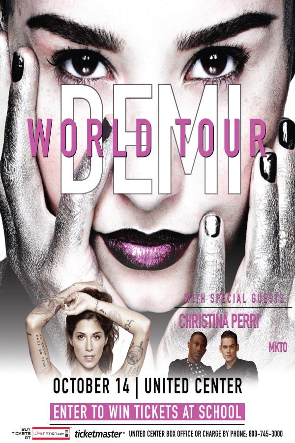 Enter to win tickets to see Demi Lovato