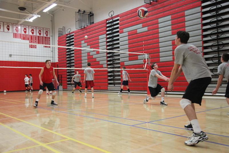 Photo Gallery: Boys volleyball practice