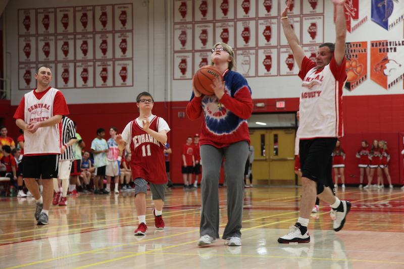 Student vs. Staff Basketball Game 2015