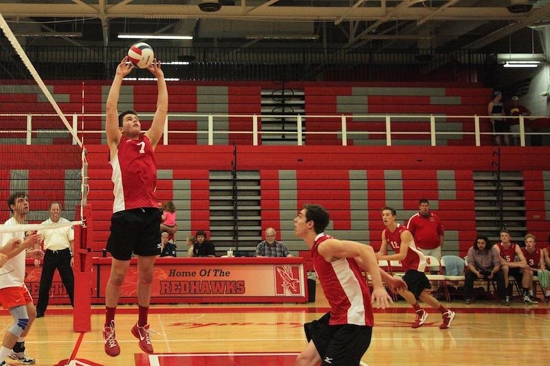 Mens' volleyball falls to Naperville North, concludes season
