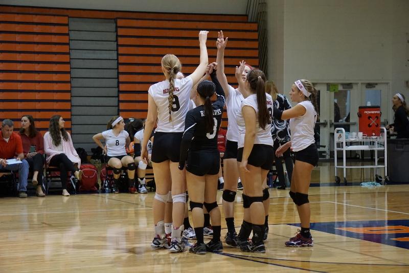 Varsity+volleyball+triumphs+over+Naperville+North