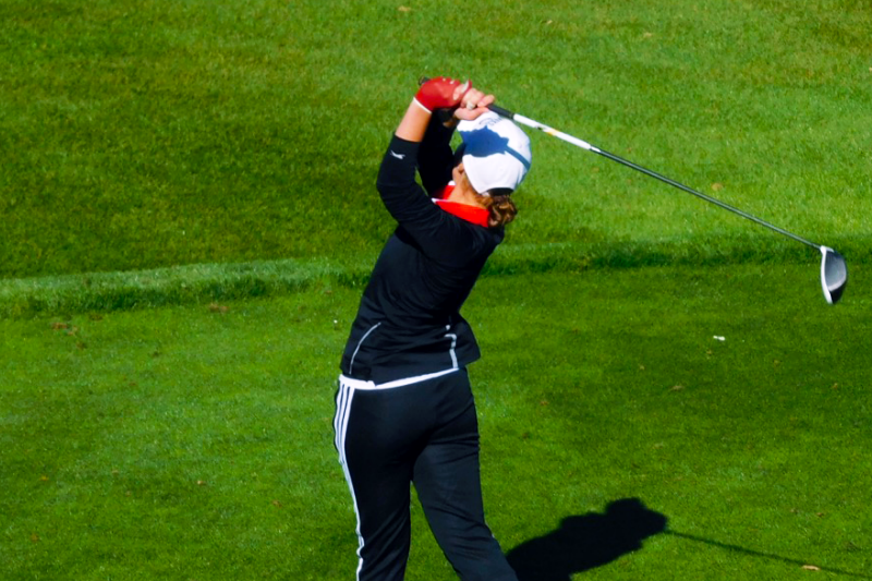 Senior girls' golf captain Stephanie Robinson advances to state competition