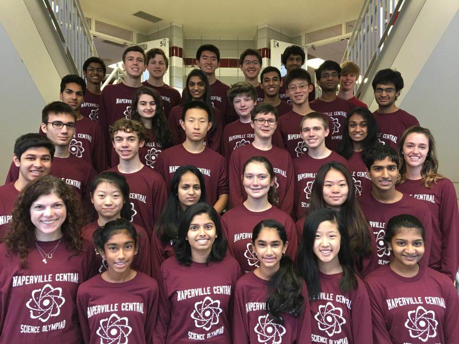 Science Olympiad Team competes in first competition at Palatine High School