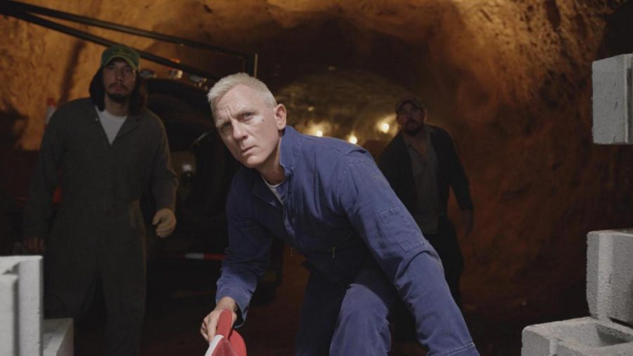 Daniel Craig as Joe Bang in Logan Lucky. Photo courtesy of Bleeker Street Films