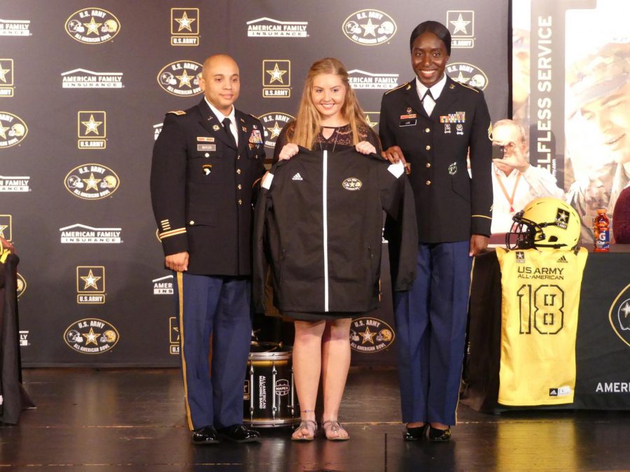 Emily Wilkinson: Her journey to performing at the U.S. Army All-American Bowl