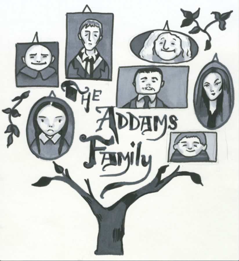 %E2%80%98The+Addams+Family%E2%80%99+spring+musical+reflects+original+comic+strips%2C+debuts+Friday