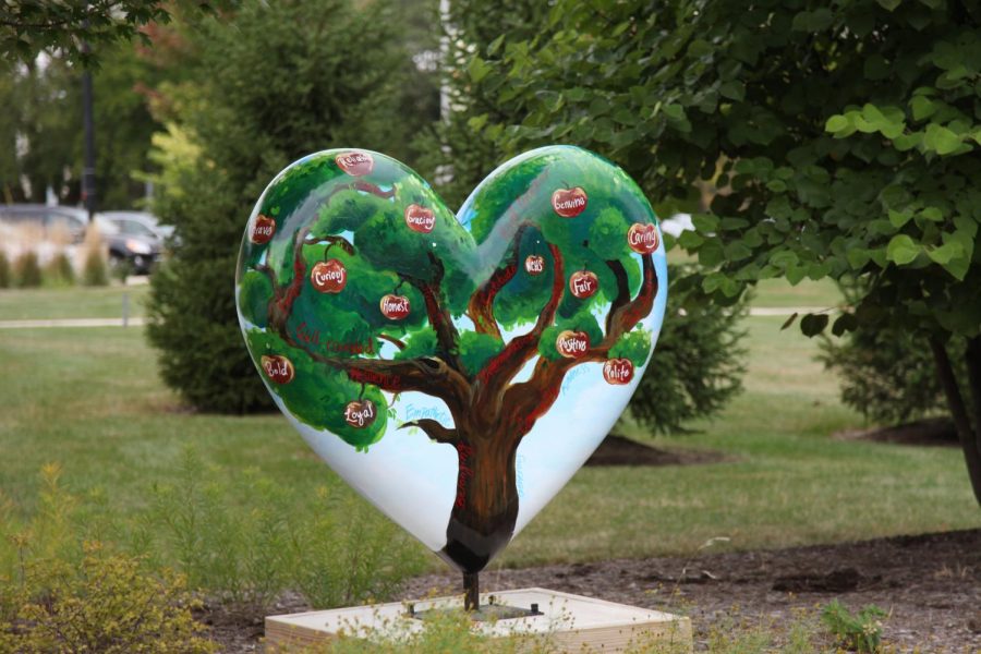 Photo gallery: Hodges heart displayed in Honor Garden