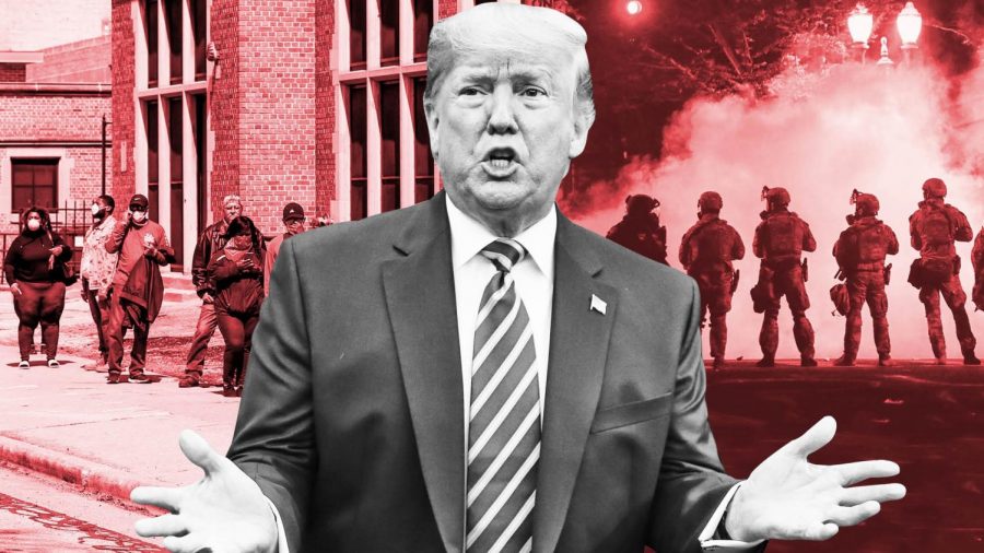 Various minority groups feel threatened by Trump's politics stances.