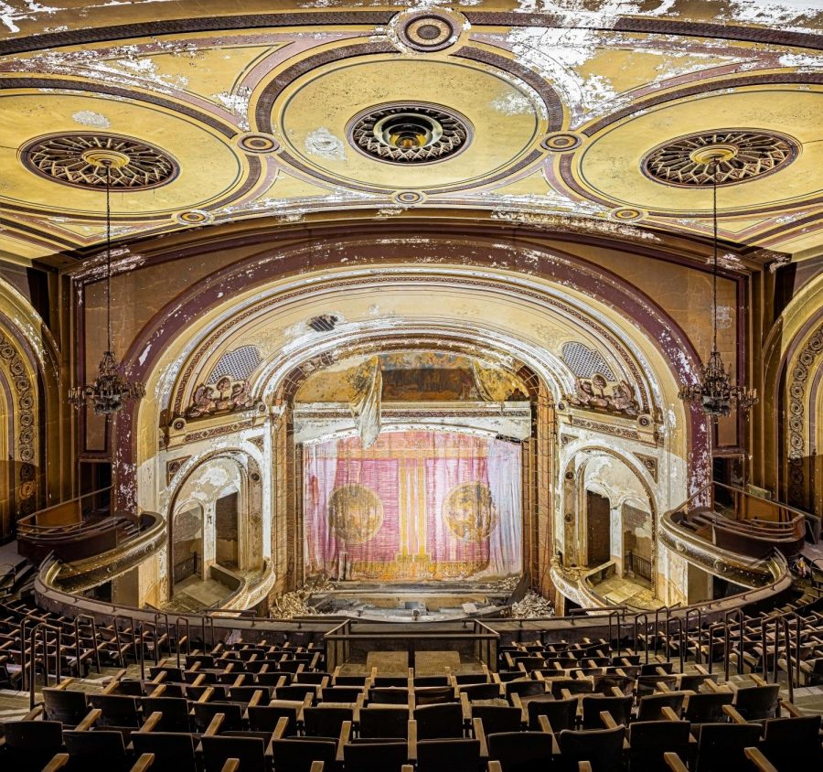 One of Boonsearm's favorite hero shots of an abandoned theater.