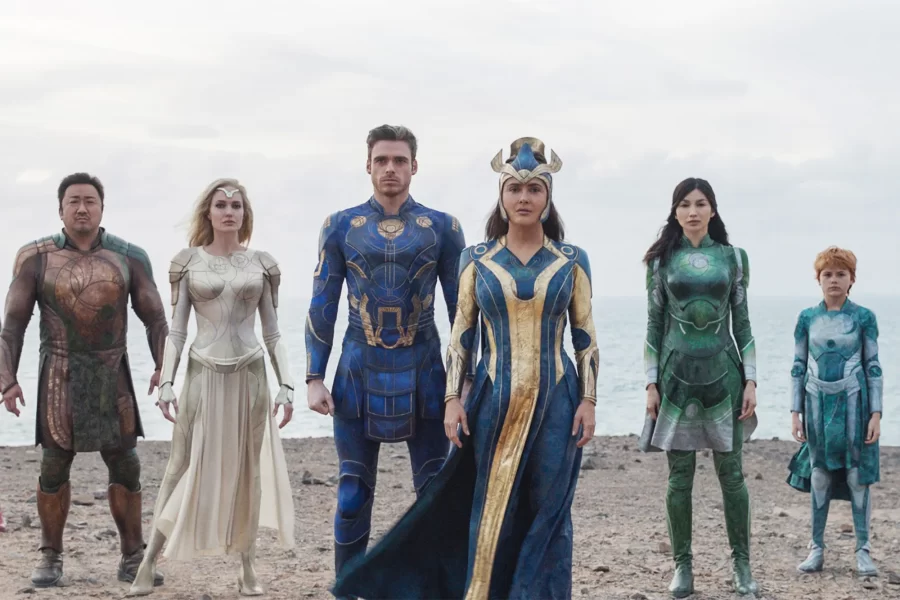 Chloé Zhao’s Eternals is the latest addition to the Marvel Cinematic Universe starring big names like Gemma Chan, Richard Madden and Angelina Jolie.