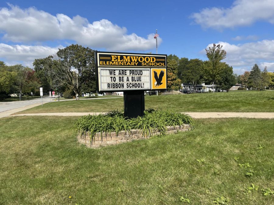 Elmwood Elementary School was recognized as a National Blue Ribbon School.