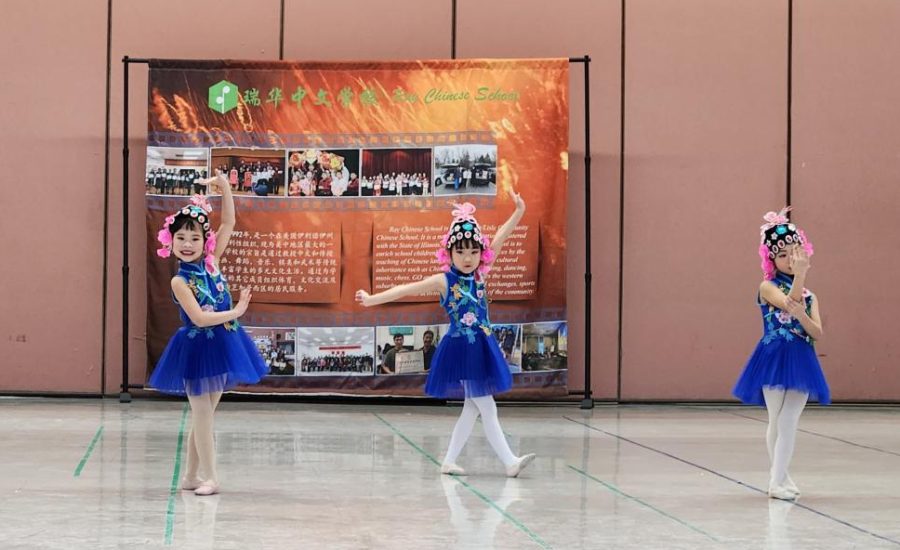 Ray Chinese School's Spring Festival Gala was held in the Kennedy Junior High multipurpose room on Feb. 4, and it included several dance acts by students. 