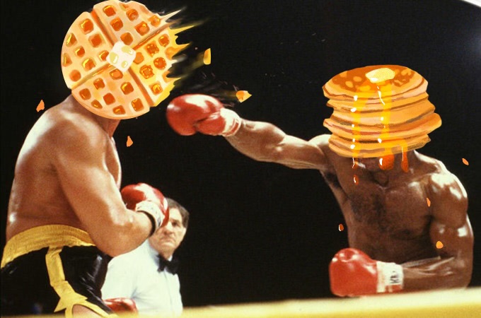 Opinion: Breakfast Battle: Waffles vs. Pancakes