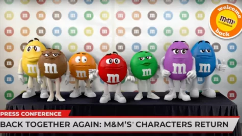 The M&Ms spokescandies returned in a Super Bowl commercial on Feb. 12
(Photo: M&Ms on YouTube)