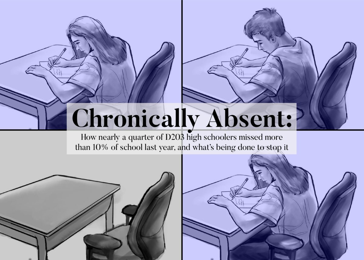 Chronically Absent: How nearly a quarter of D203 high schoolers missed more than 10% of school last year, and what’s being done to stop it