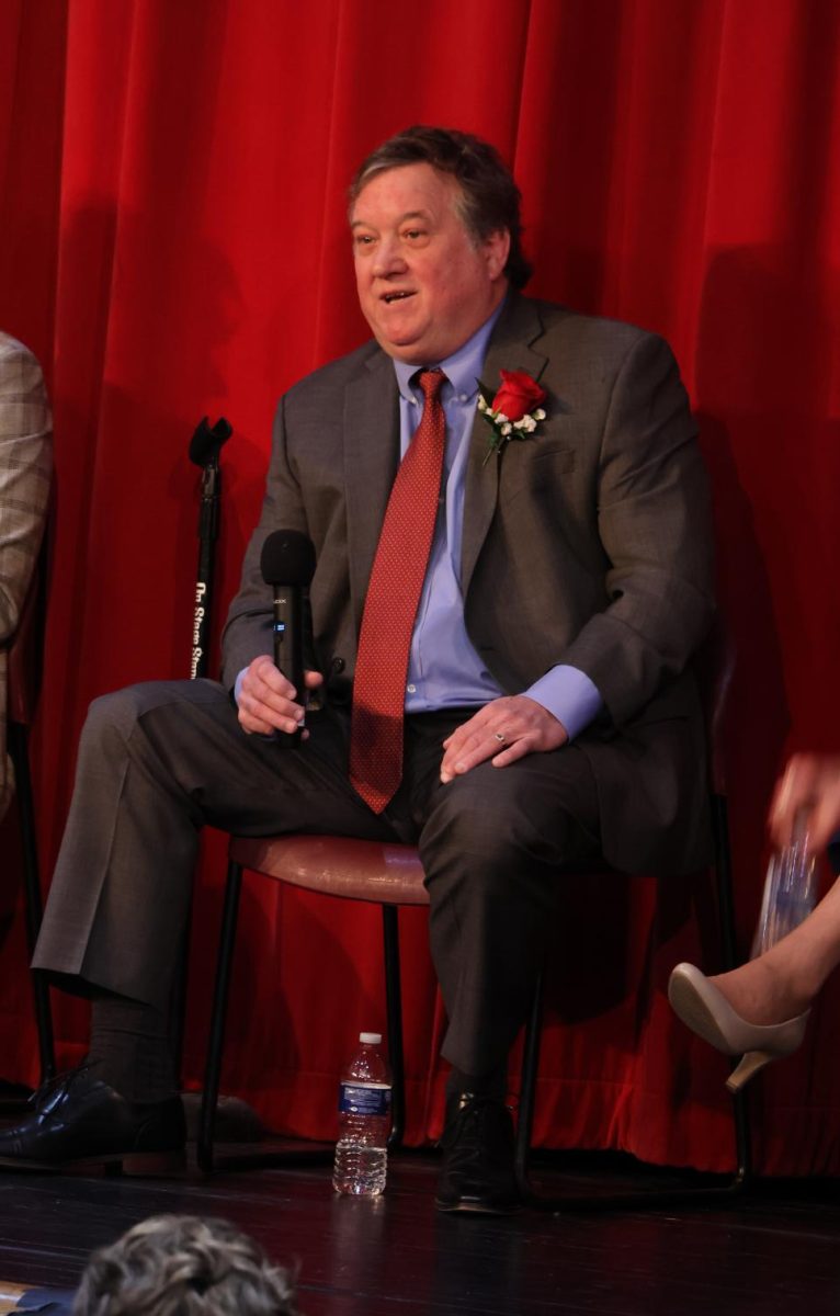 Daniel Young attended Central's 2024 Athletic Hall of Fame induction ceremony in his late father Bill Young's place.