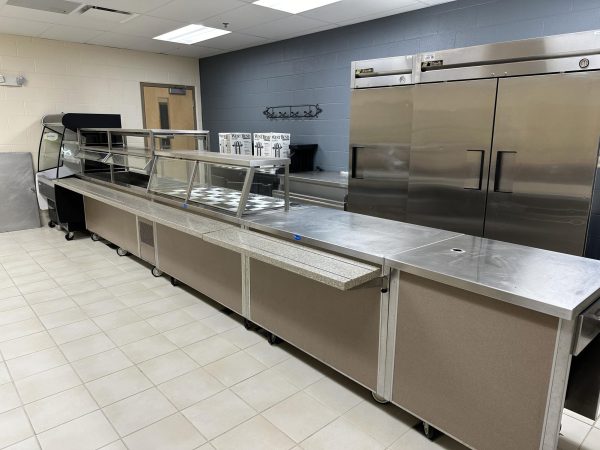 The currently-unused Staff Cafeteria is one of two locations proposed for the in-house coffee shop, which would be installed for the 2024-25 school year.