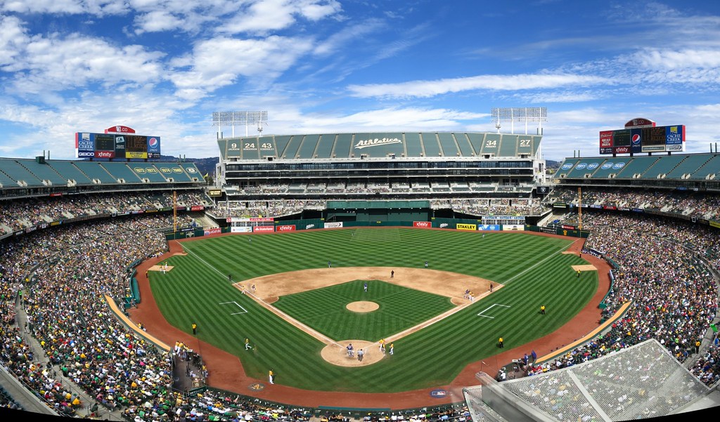 The+Oakland+Coliseum%2C+the+current+home+of+the+Oakland+Athletics.+The+As+will+be+moving+to+Sacramento+for+the+next+three+years%2C+before+permanently+relocating+to+Las+Vegas+in+2028+or+2029.