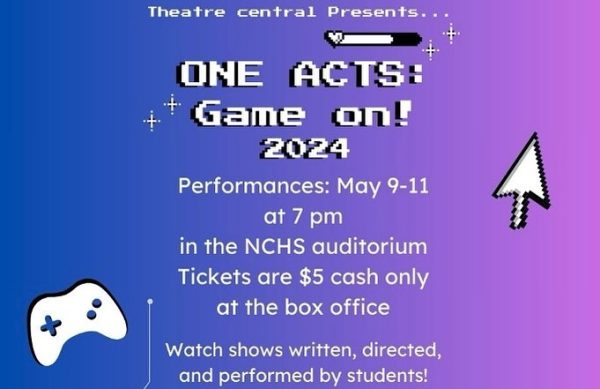 Theater Central will perform its yearly One Act Festival May 9-11. The show comprises 6 short plays written, directed and managed by different students