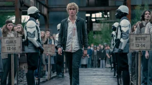The Hunger Games franchise's newest edition is titled "Sunrise on the Reaping," which will be released in theaters on Nov. 20. It stars Joseph Zada, who plays the younger version of Haymitch Abernathy. (Photo Credit: Murray Close/Lionsgate)