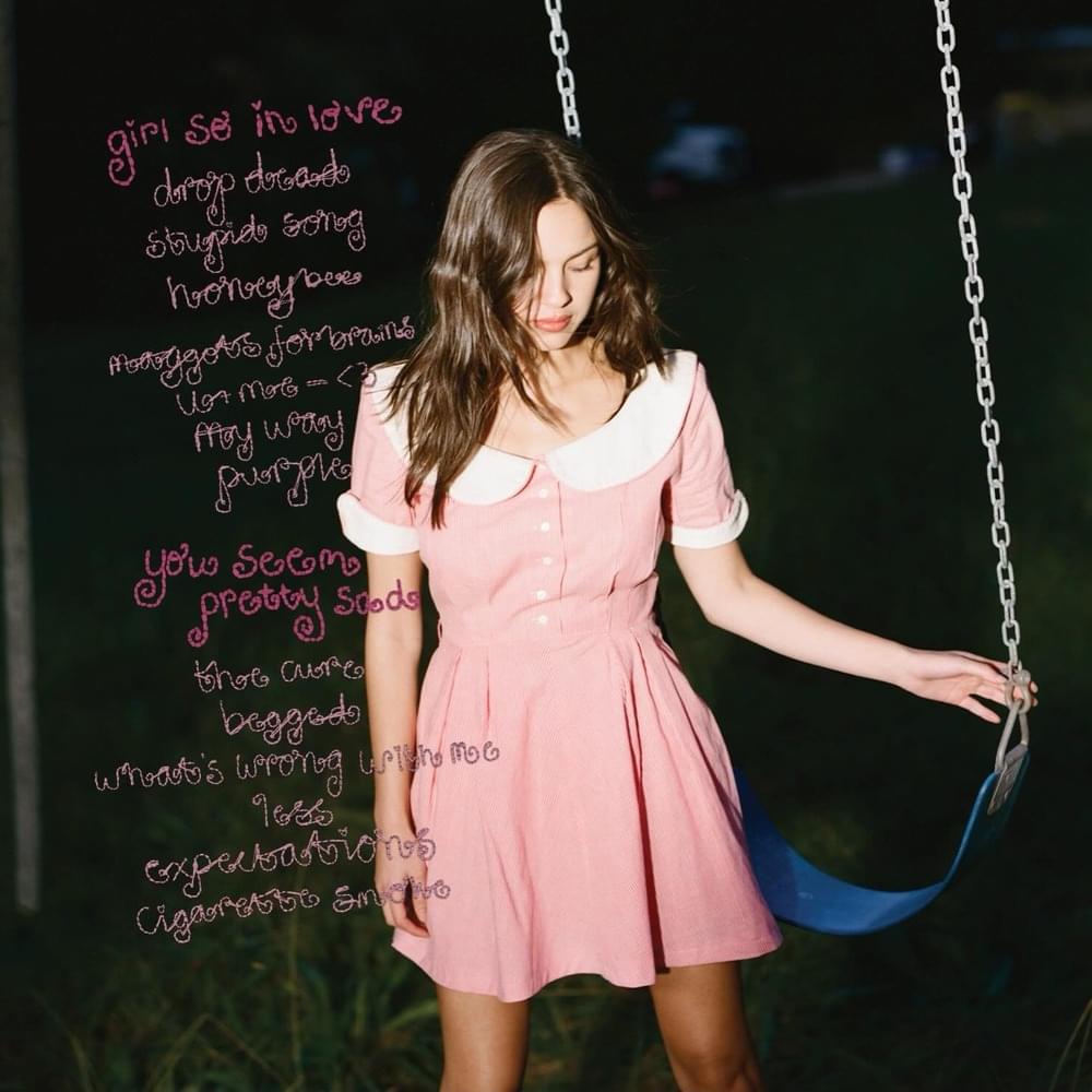 Pop star Olivia Rodrigo's highly anticipated third studio album, "you seem pretty sad for a girl so in love," released on June 12. The album has been named by music platform Spotify the most streamed album in a single day in 2026 so far  (Photo credit: Genius.com). 